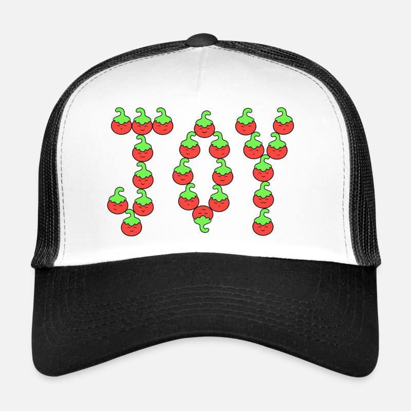 Tomatoes joy - Trucker Cap - white/black