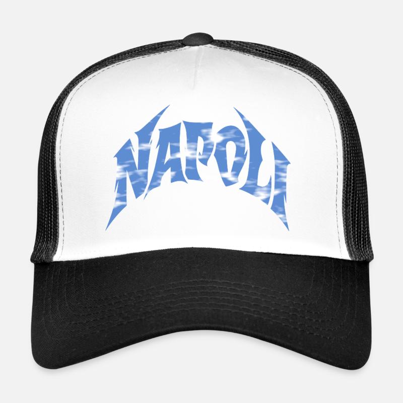 Napoli Cloud Typo Trucker Cap