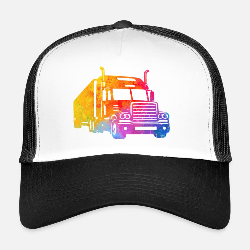 Camion coloré Casquette trucker 
