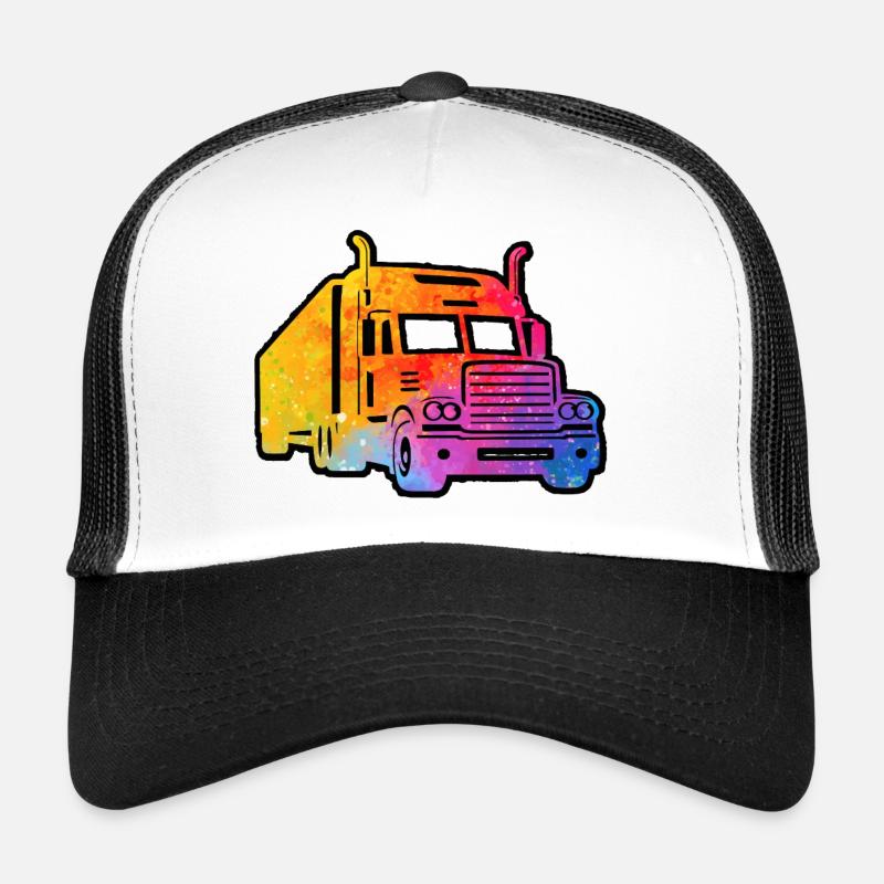 Camion coloré Casquette trucker 