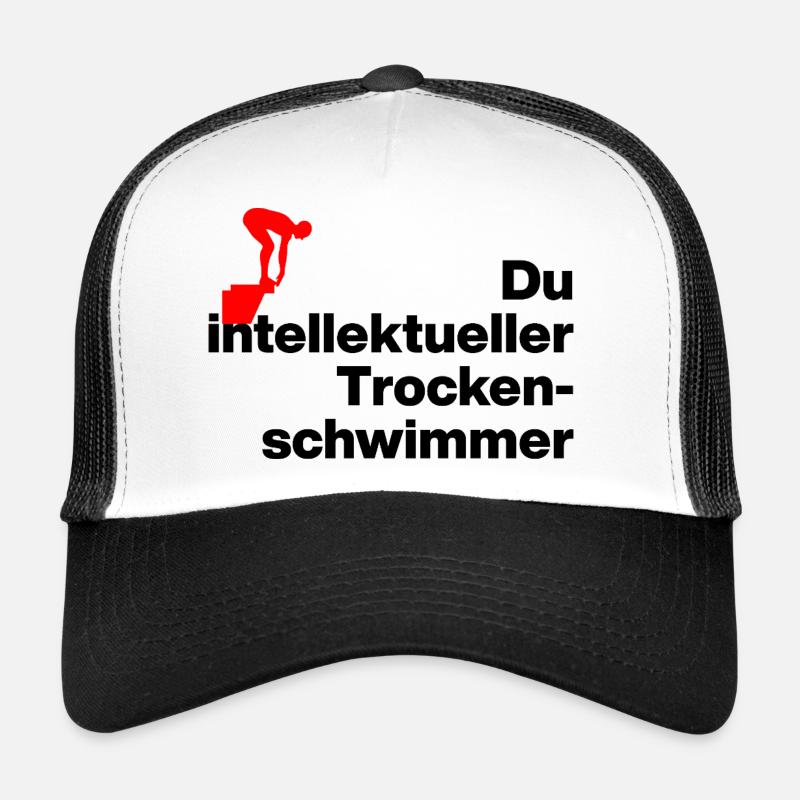 ESPÈCE DE NAGEUR SEC INTELLIGENT. SARCASME Casquette trucker 