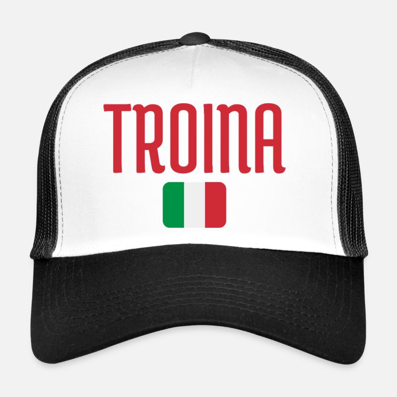 Trona-Italien-Flagge Trucker Cap