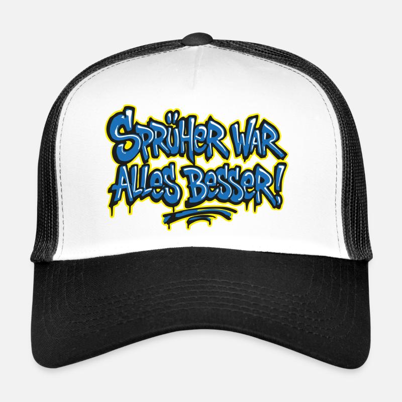 Sprayer was all better! 2 - Trucker Cap - white/black