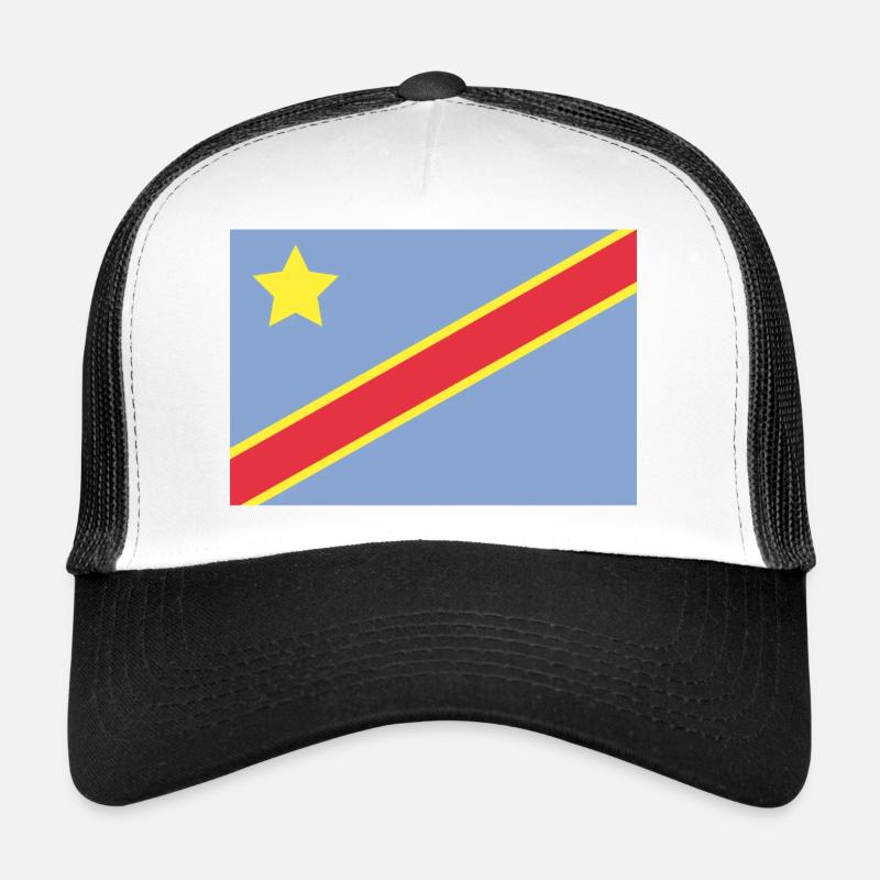 Congo flag Trucker Cap