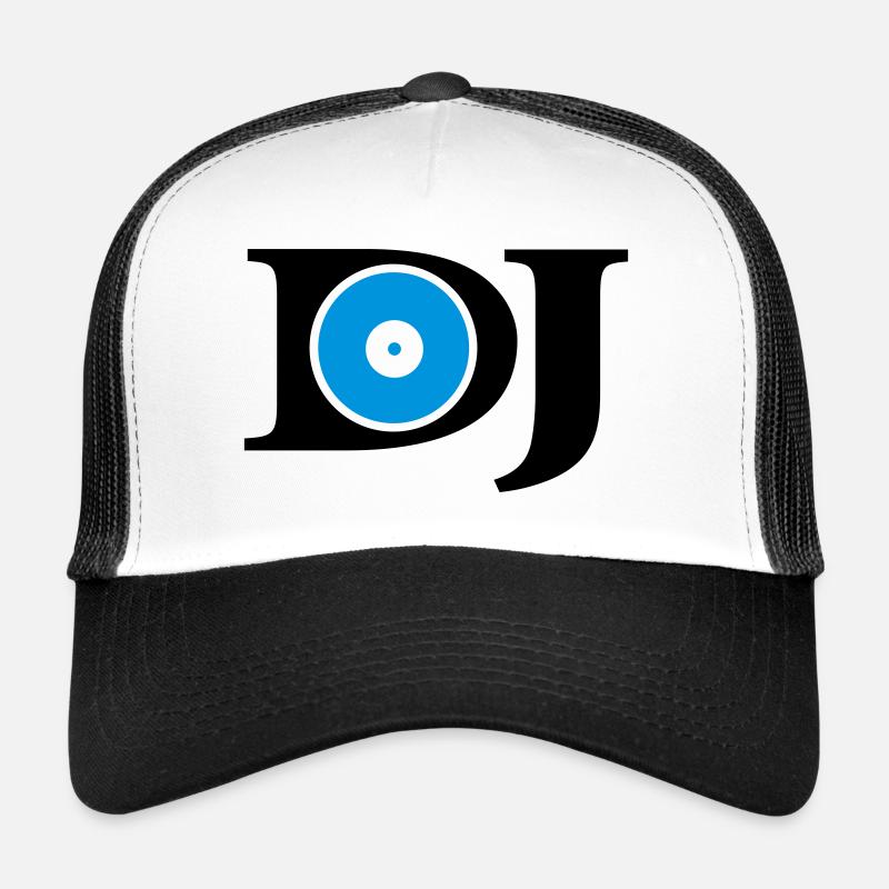 dj gear - Trucker Cap - white/black