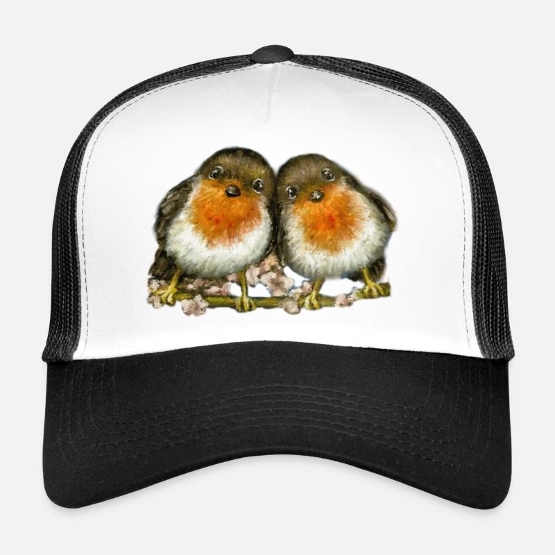 two robins Trucker Cap