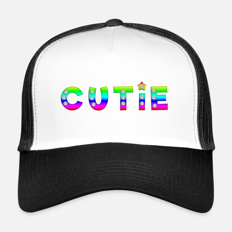 Cutie Quote Grafik Trucker Cap