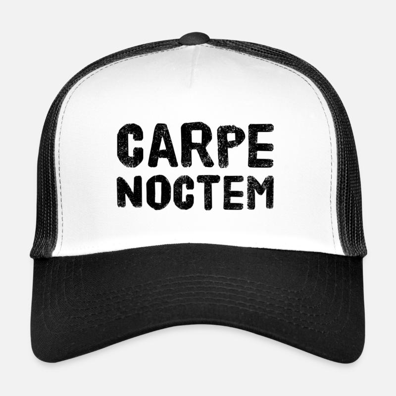 Carpe Noctem Casquette trucker 
