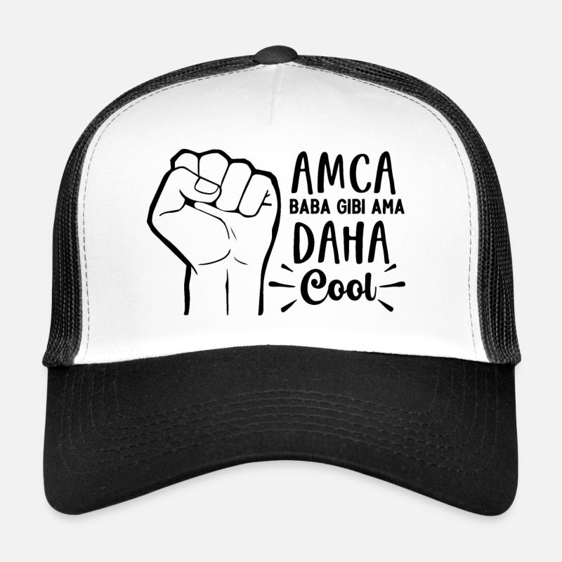 Amca Baba gibi ama daha Cool Turkish Uncle Baba Trucker Cap