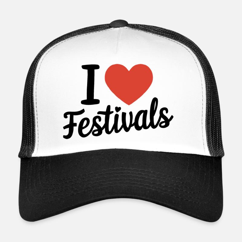 I love festivals Trucker Cap
