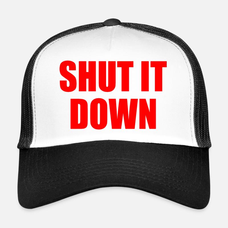 Shut it down Casquette trucker 