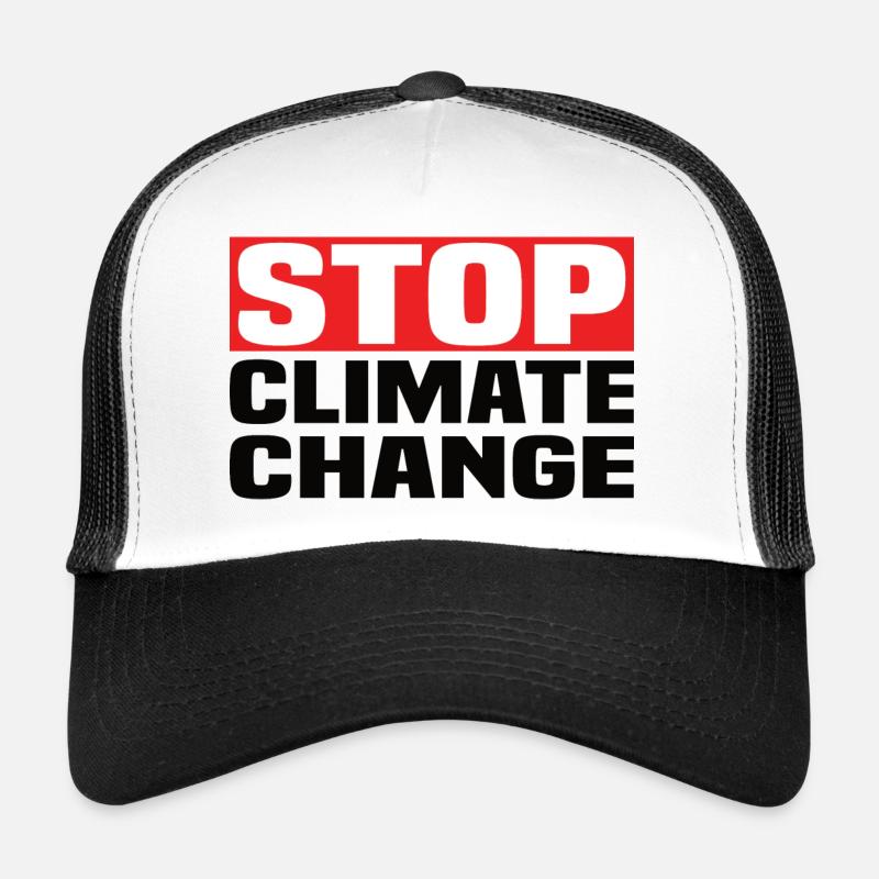 Stop Climate Change Trucker Cap