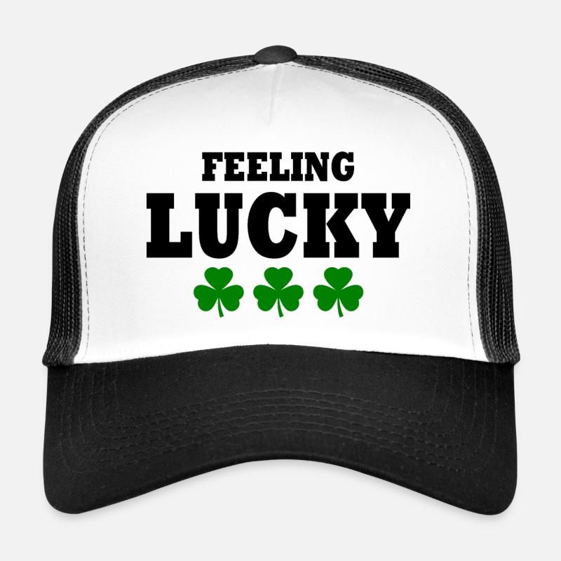 feeling lucky Trucker Cap