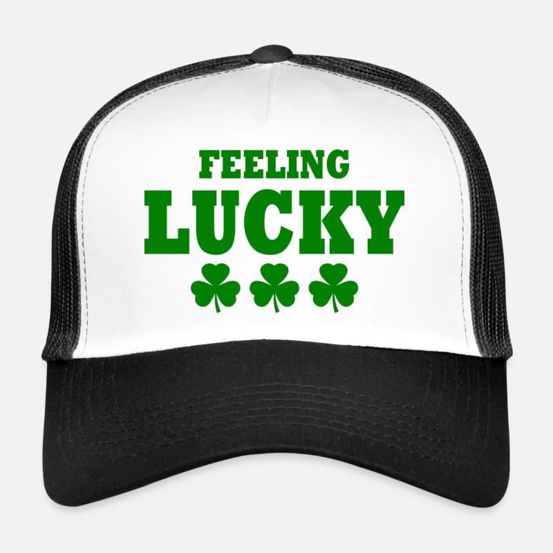 feeling lucky Trucker Cap