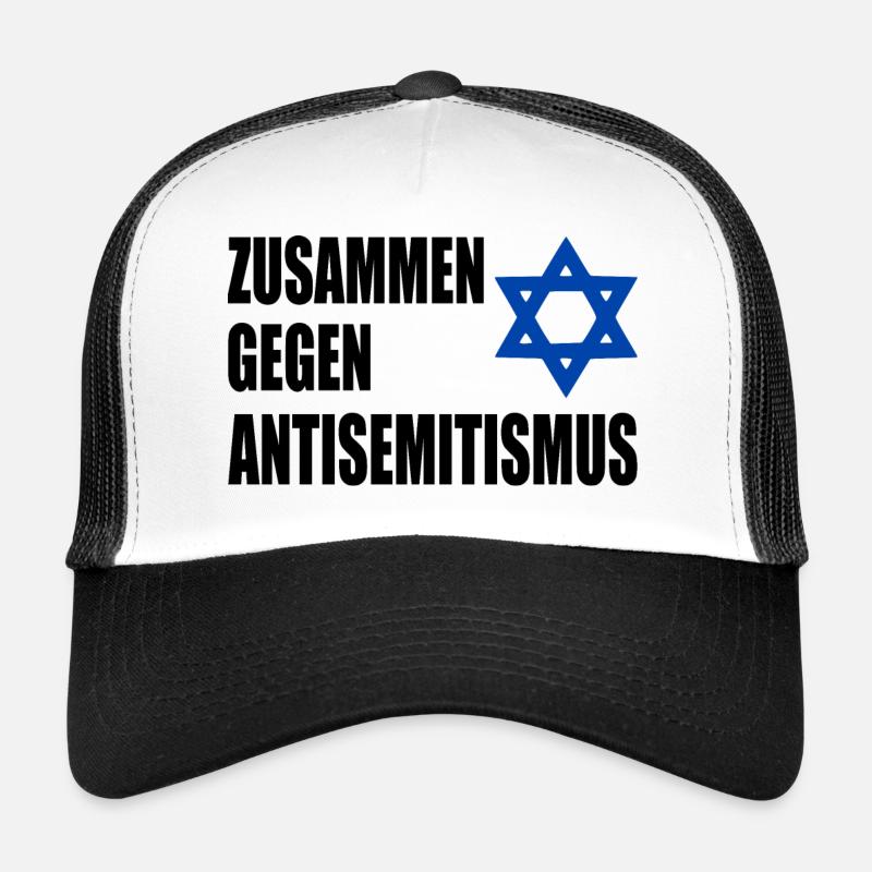 zusammen gegen antisemitismus Trucker Cap