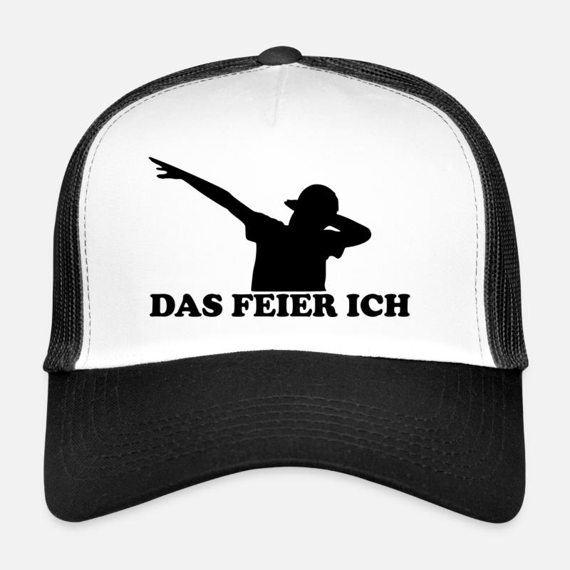 DEP - Trucker Cap - white/black