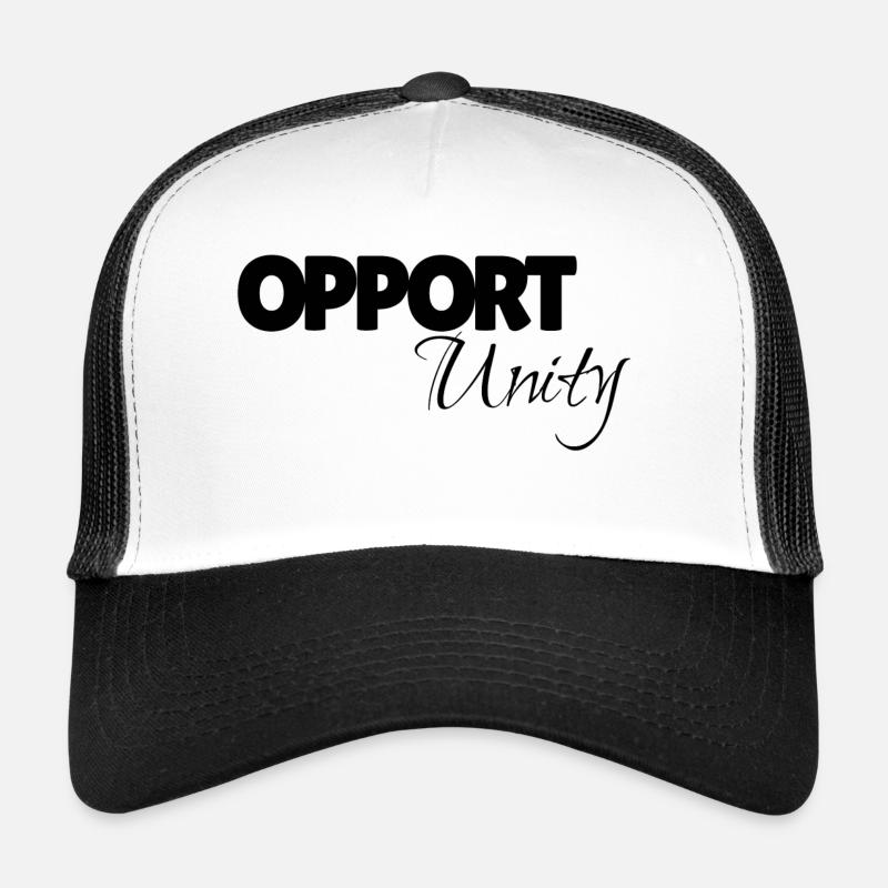 Opportunity - Trucker Cap - white/black