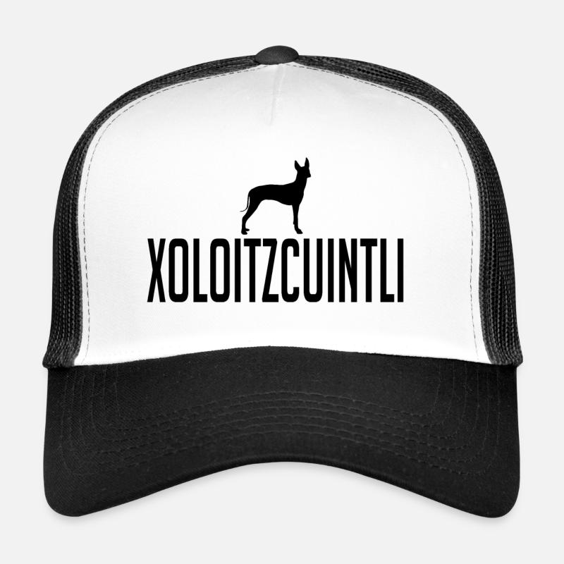 Xoloitzcuintli Races de chiens Chiens Chiens Wilsigns Casquette trucker 