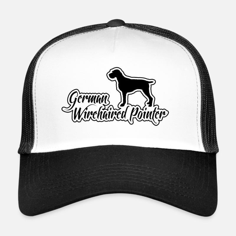 German Wirehaired Pointer Jagdhund Wilsigns Hunde Trucker Cap