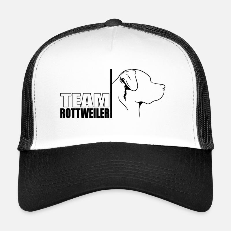 TEAM Rottweiler Chien Chien Wilsigns Casquette trucker 