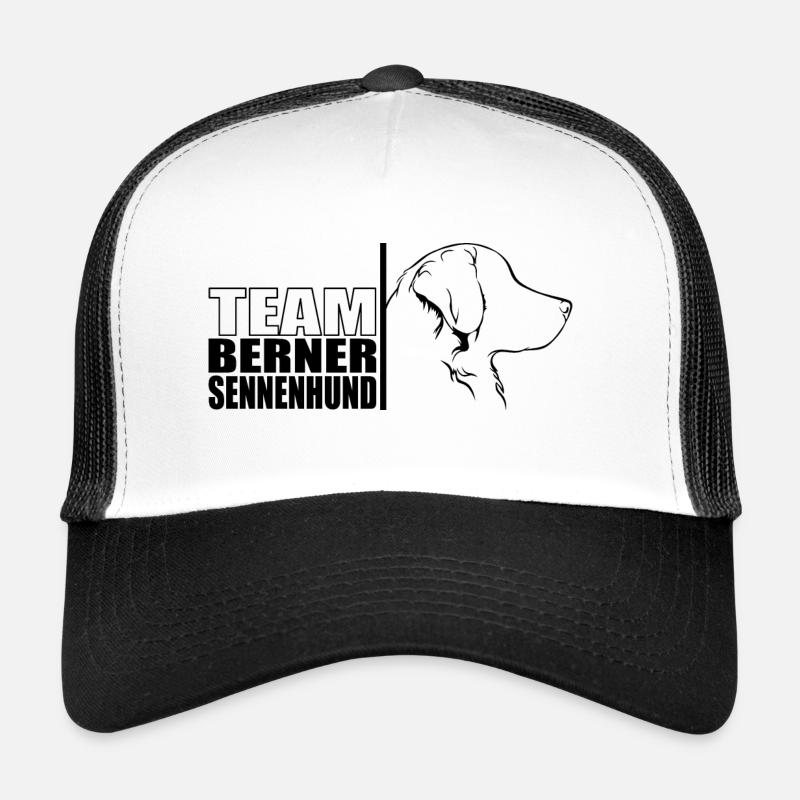 ÉQUIPE Bouvier Bernois Chien Wilsigns Casquette trucker 