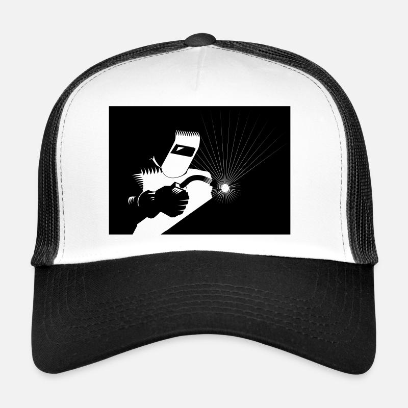 Schweisser bei der Arbeit Trucker Cap