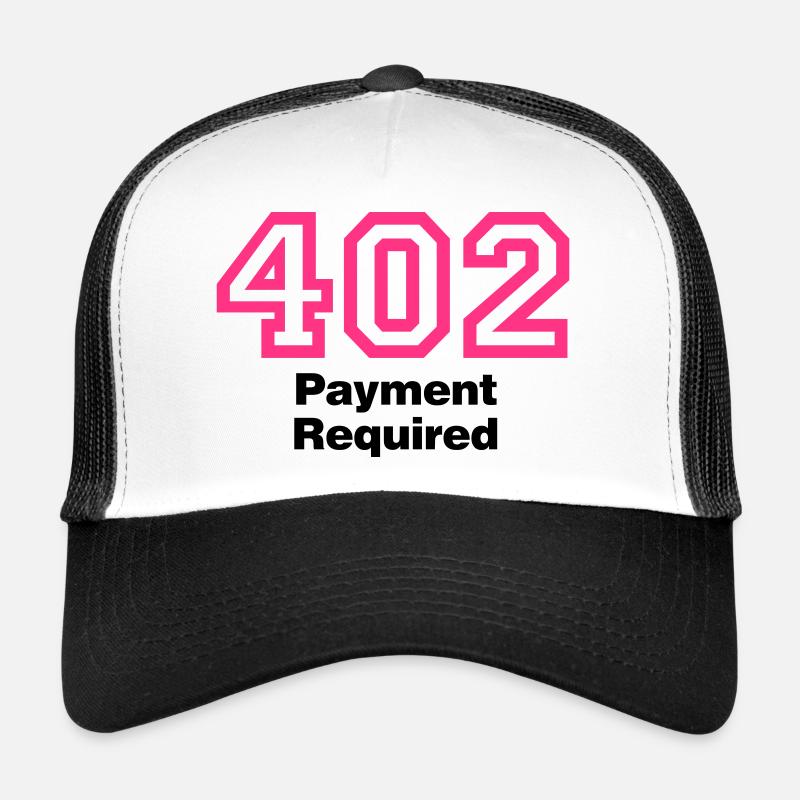 Error 402 | Fehler | Errormessage Casquette trucker 