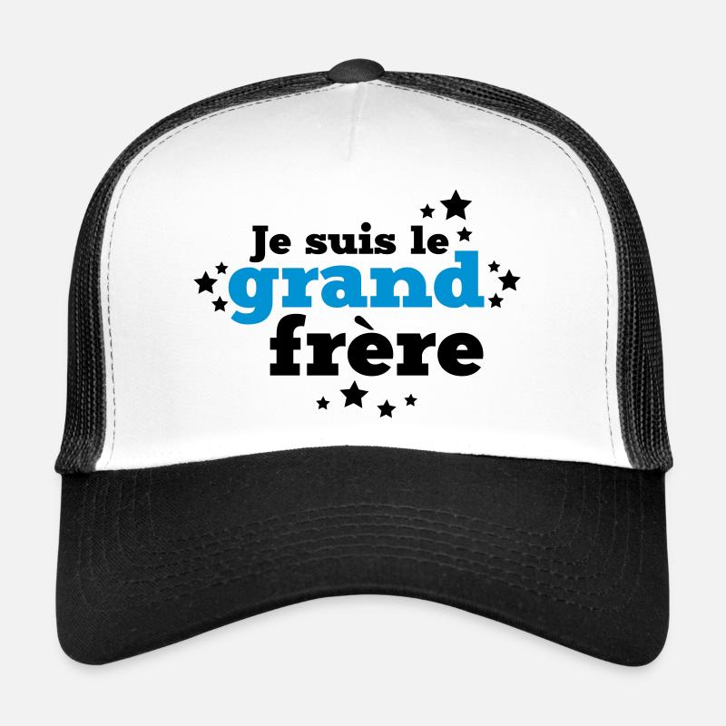 je suis le grand frère Casquette trucker 