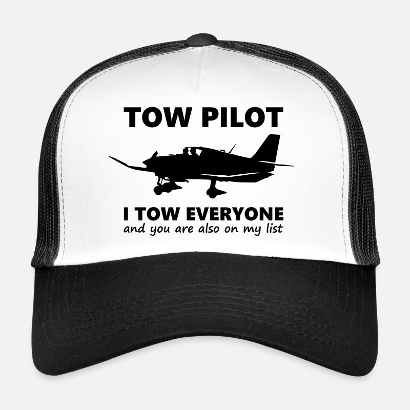 towpilot dr400 robin - Trucker Cap - Weiß/Schwarz