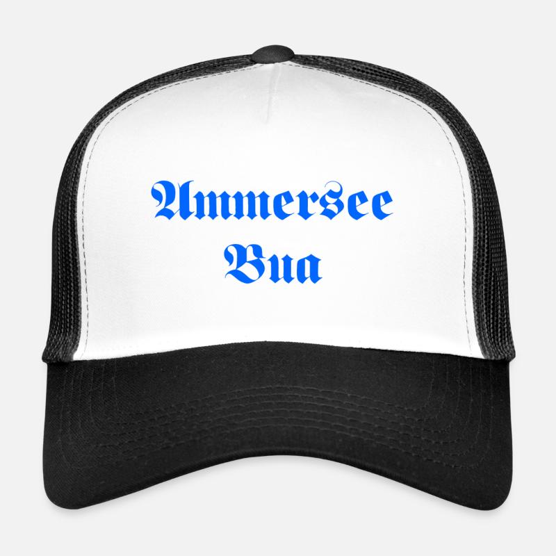 Ammersee Bua - Trucker Cap - Weiß/Schwarz