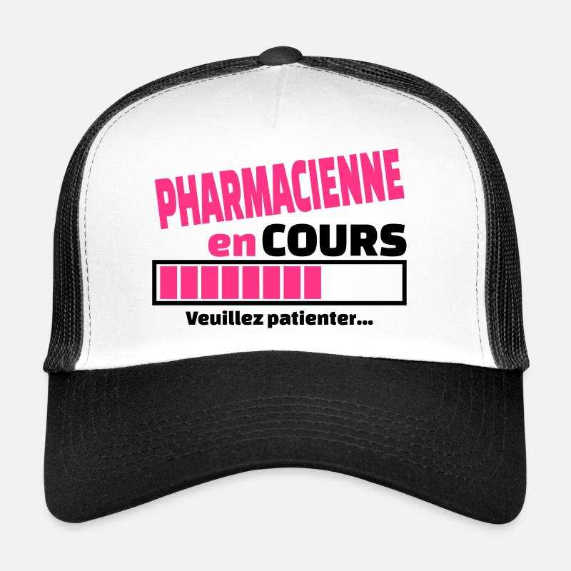 pharmacienne en cours Casquette trucker 