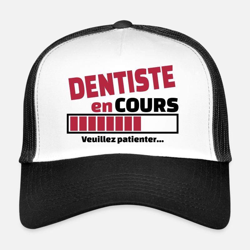 dentiste en cours Casquette trucker 