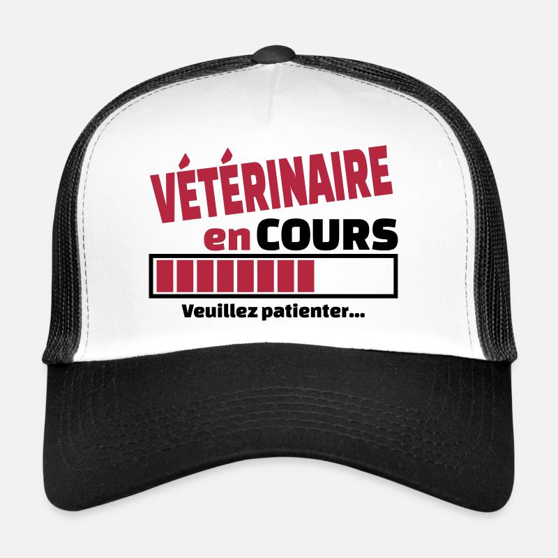 vétérinaire en cours Casquette trucker 