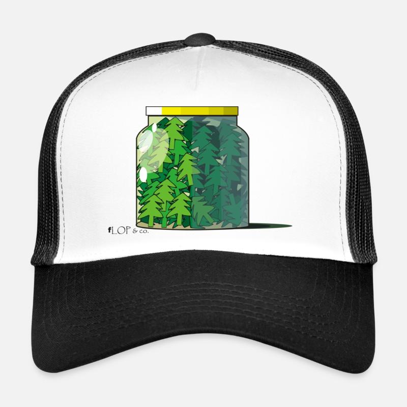 verre sapin Casquette trucker 