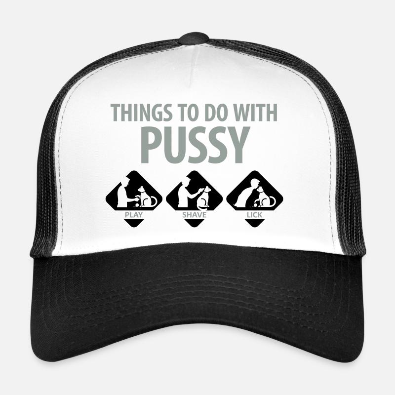 Dinge, die man mit einer Muschi machen kann. Trucker Cap