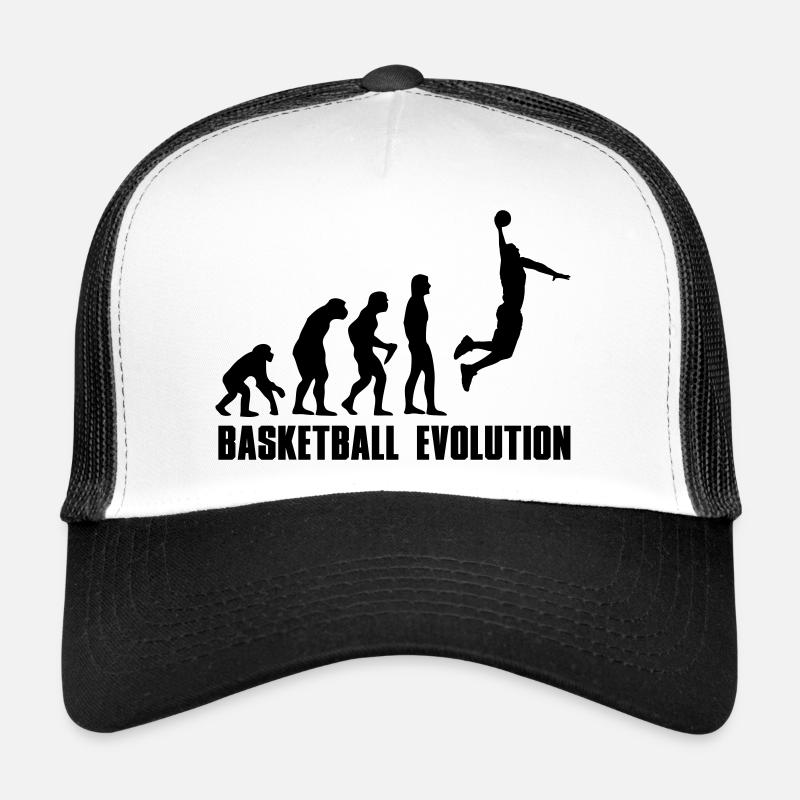 Basketball Evolution Dunk Trucker Cap