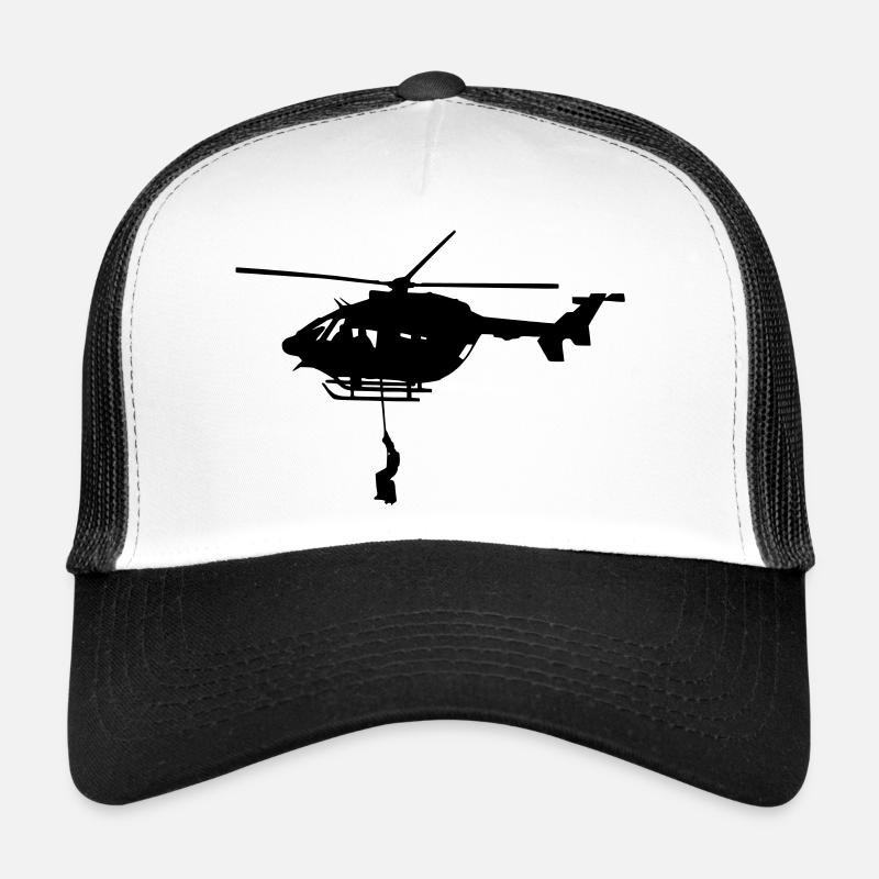 helicoptere ec 145 type dragon securité civile Casquette trucker 