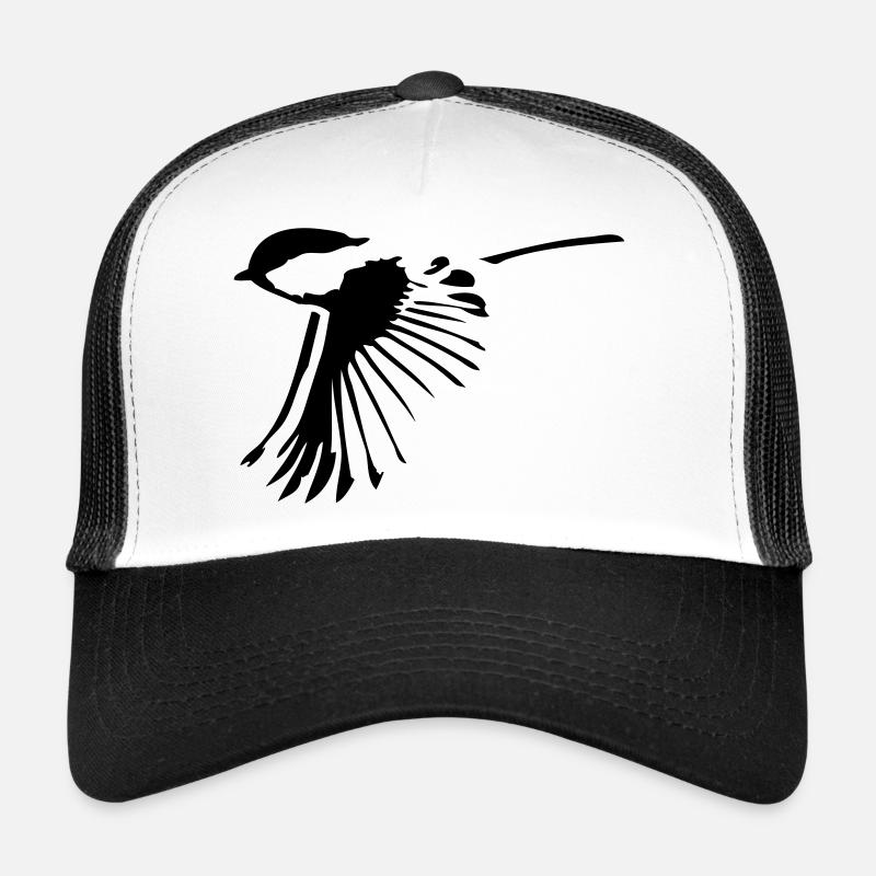 Bird - Trucker Cap - white/black
