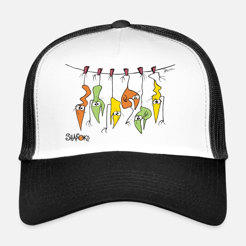 Spieß Shadoks - Trucker Cap - Weiß/Schwarz