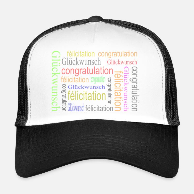 félicitation Casquette trucker 