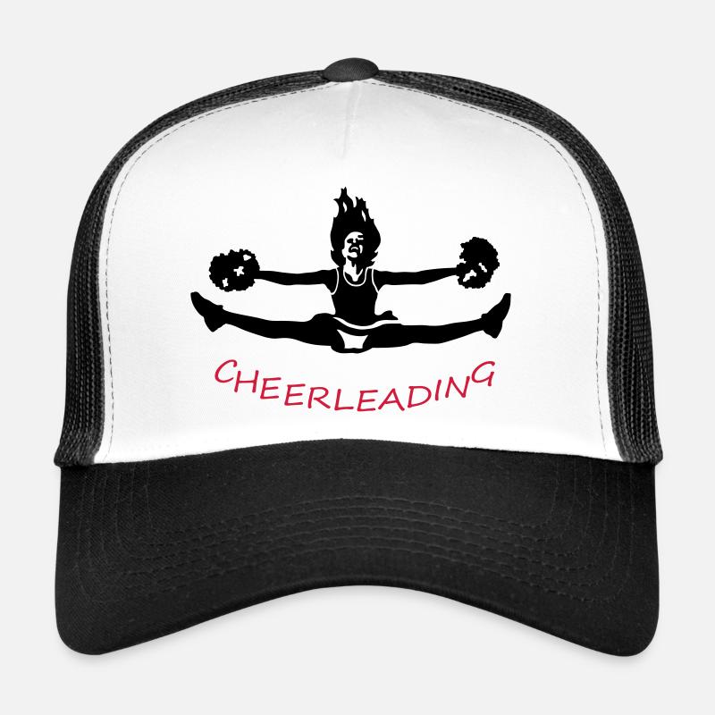cheerleading - Casquette trucker  - blanc/noir