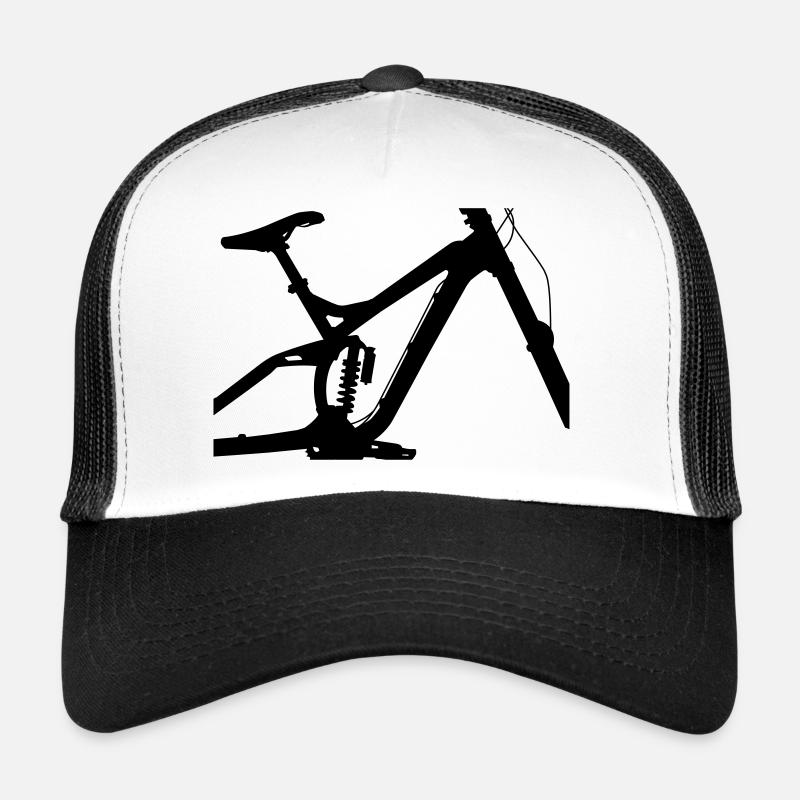 Downhill - Trucker Cap - Weiß/Schwarz