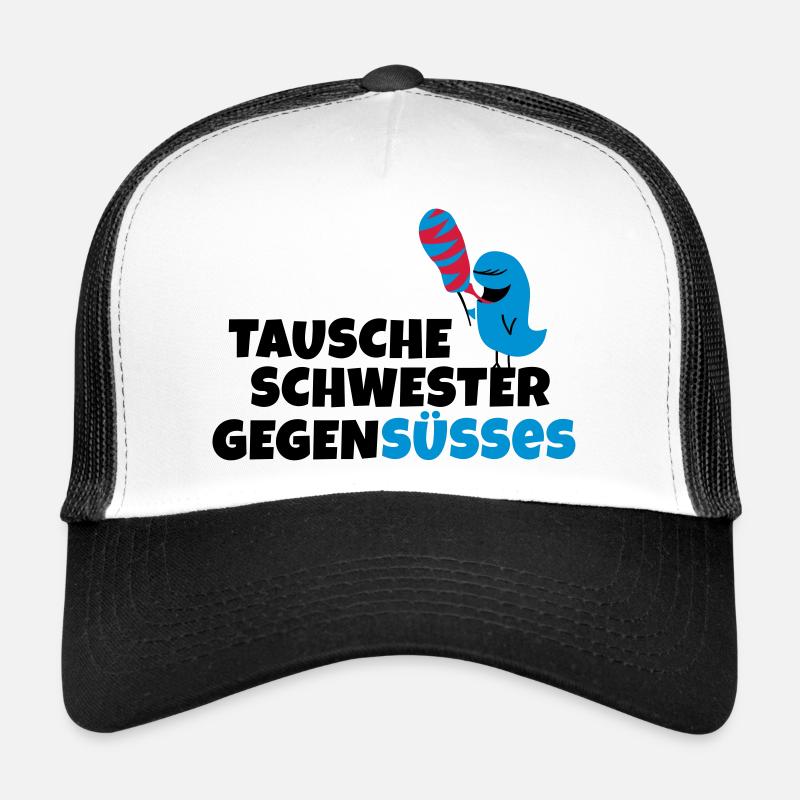 Tausche Schwester gegen Süßes Trucker Cap