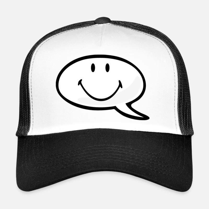 Smiley Speech Bubble Casquette trucker 