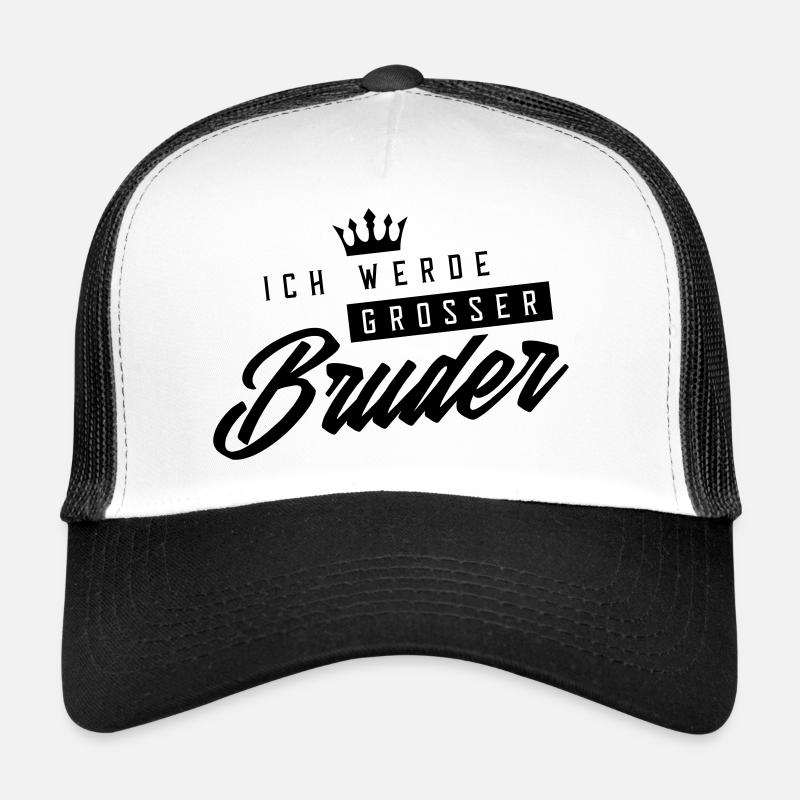 ich werde grosser bruder krone Trucker Cap