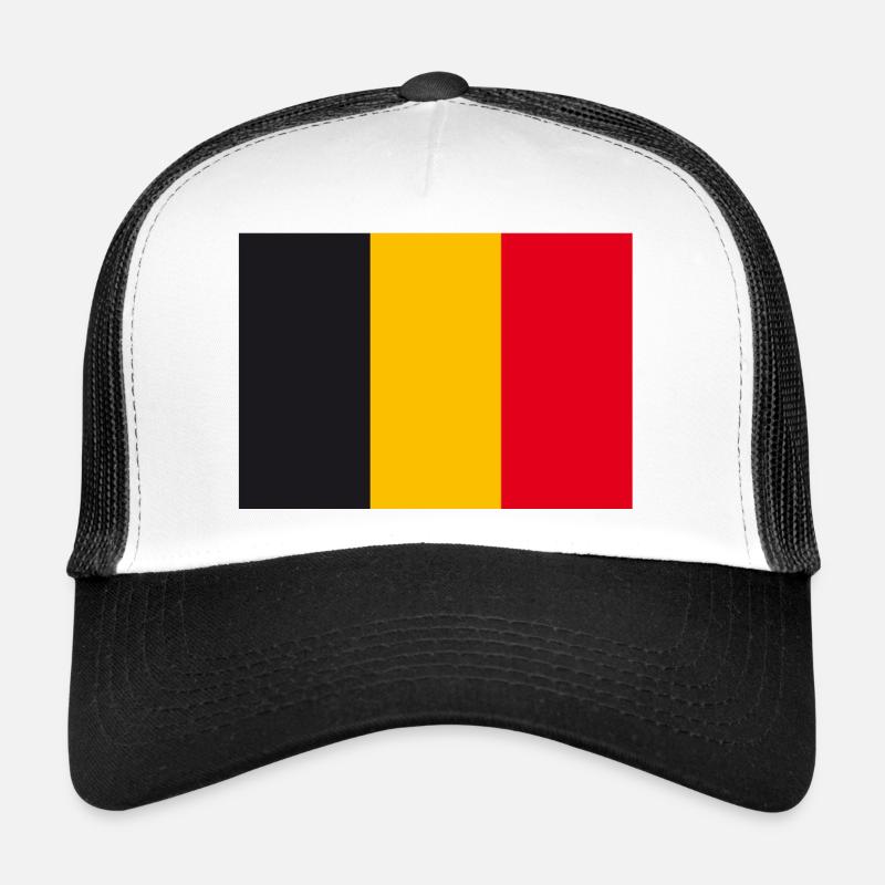 Drapeau belge Casquette trucker 
