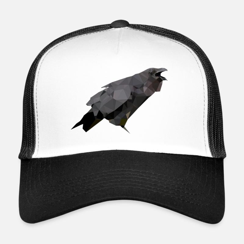Corneille de polygone Casquette trucker 