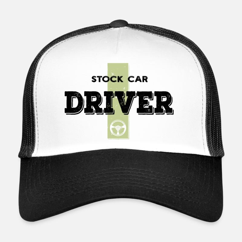 Stock Car Driver Trucker Cap