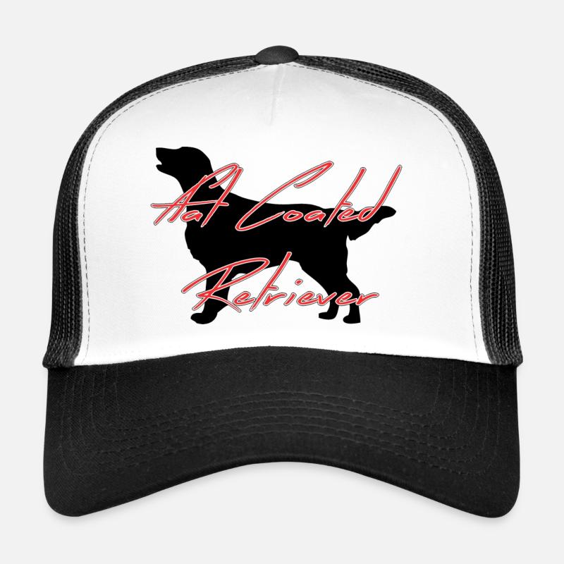 Flat Coated Retriever Trucker Cap