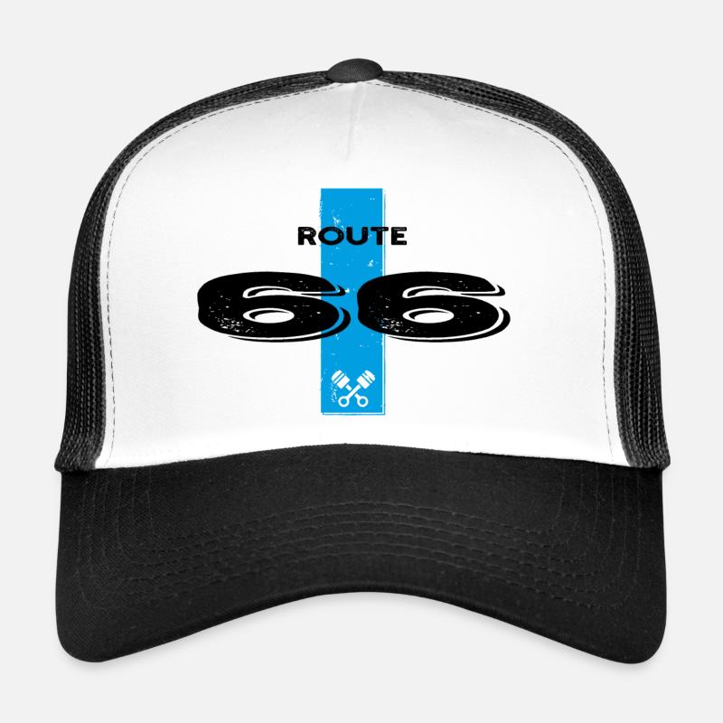 upload - Trucker Cap - white/black